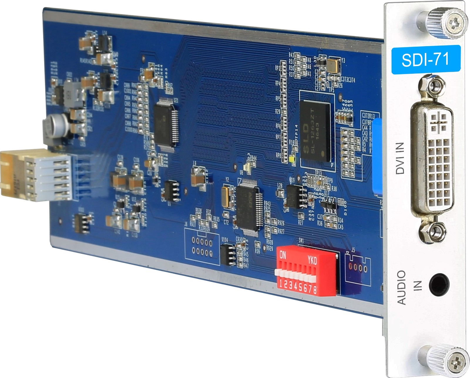 SDI-71 DVI 單通道變換輸入卡